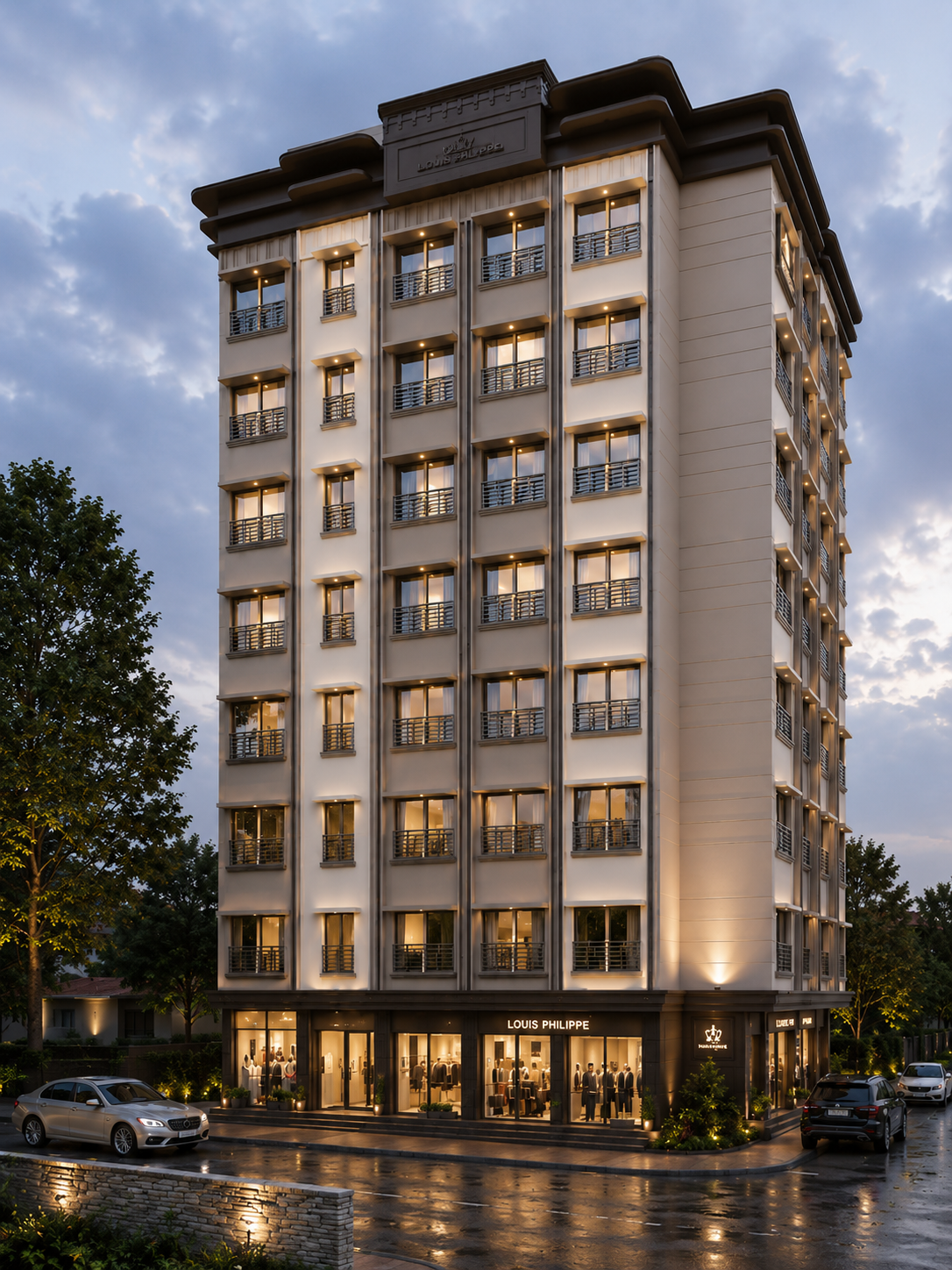 Mukundan Nirvana front elevation